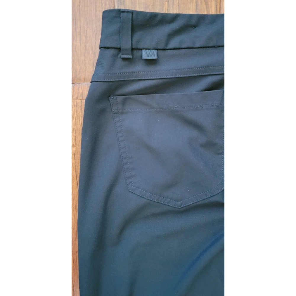 VRST Men's Black Limitless Chino Stretch Lightweight Pants Sz 32x34 (Act. 31x32) - Picture 6 of 6